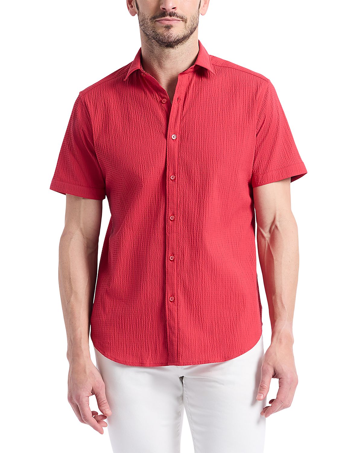 Robert Graham Thresher Short Sleeve Woven Shirt