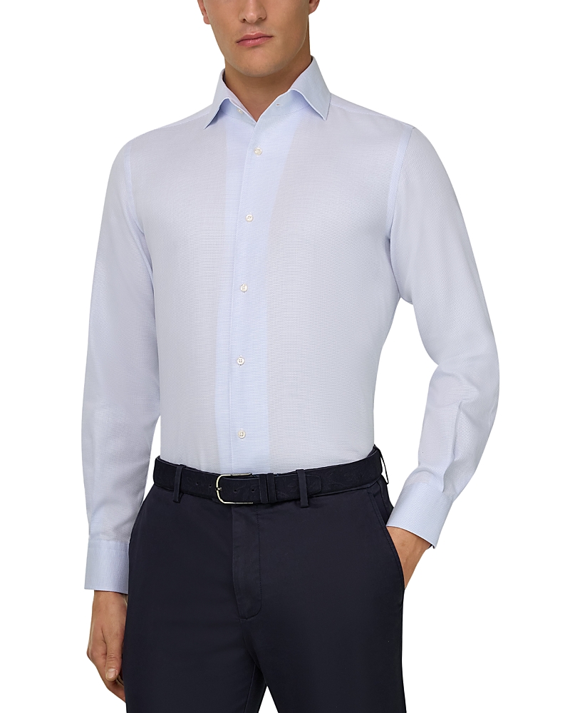 Boggi Milano Dobby Capri Collar Shirt