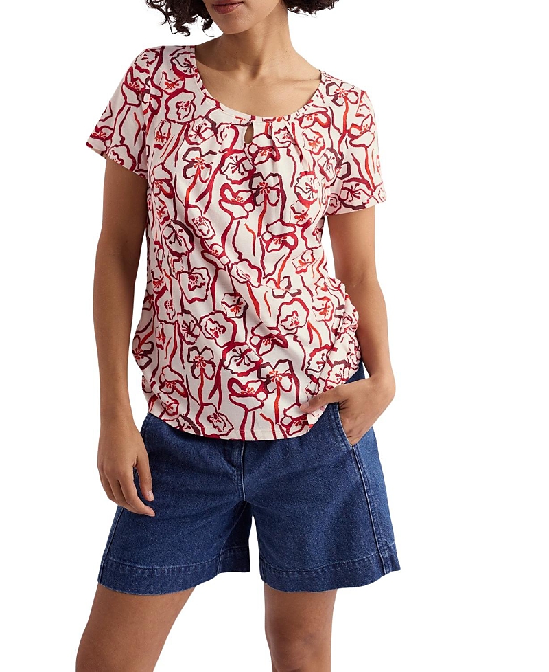 Seasalt Cornwall Appletree Scoop Neck Jersey T-Shirt