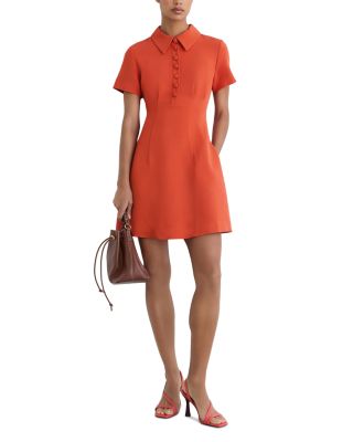 fitted mini shirt dress ALC Women's Julie Cotton Mini Shirtdress – Saint Bernard