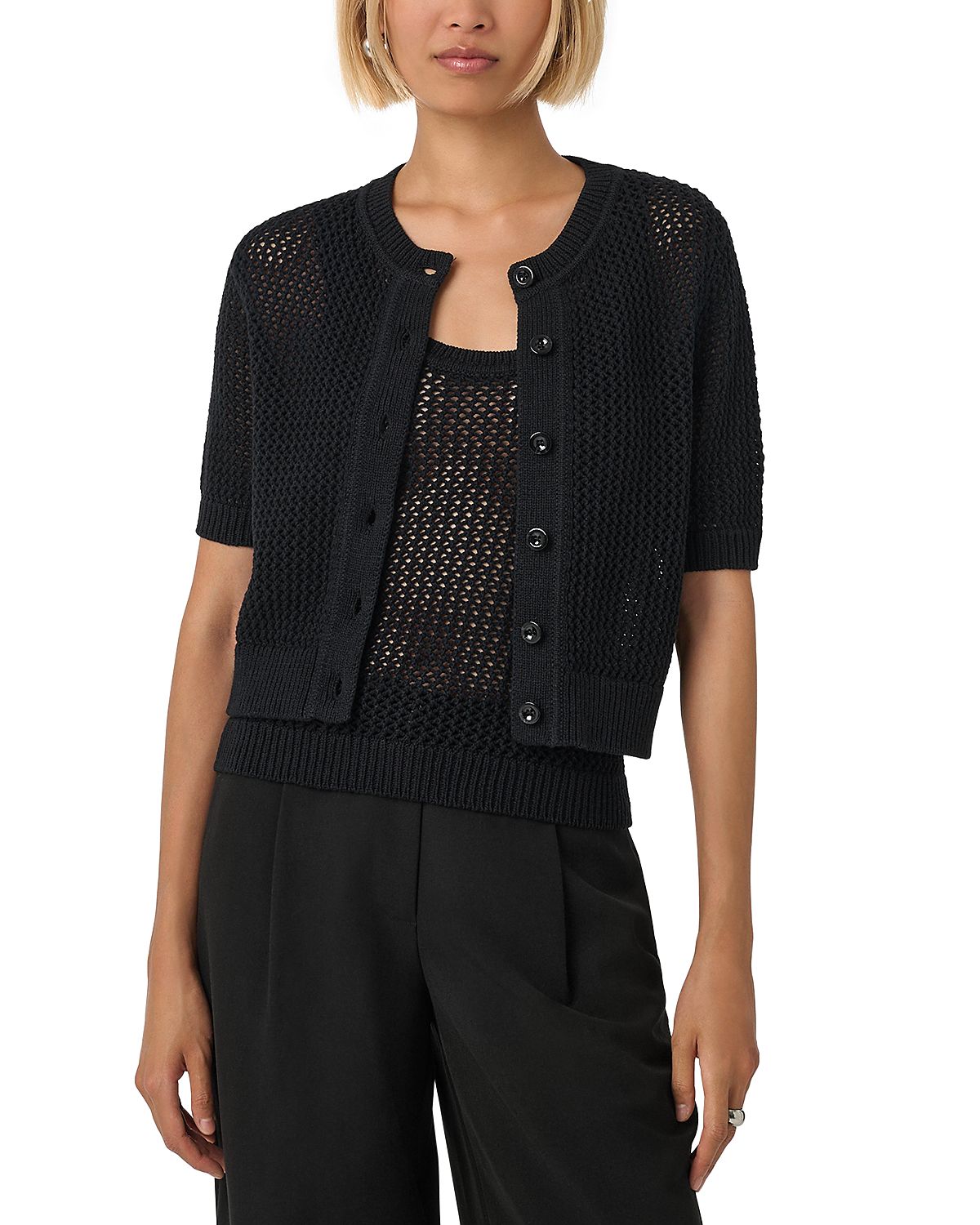 Toccin Cassie Cropped Cardigan
