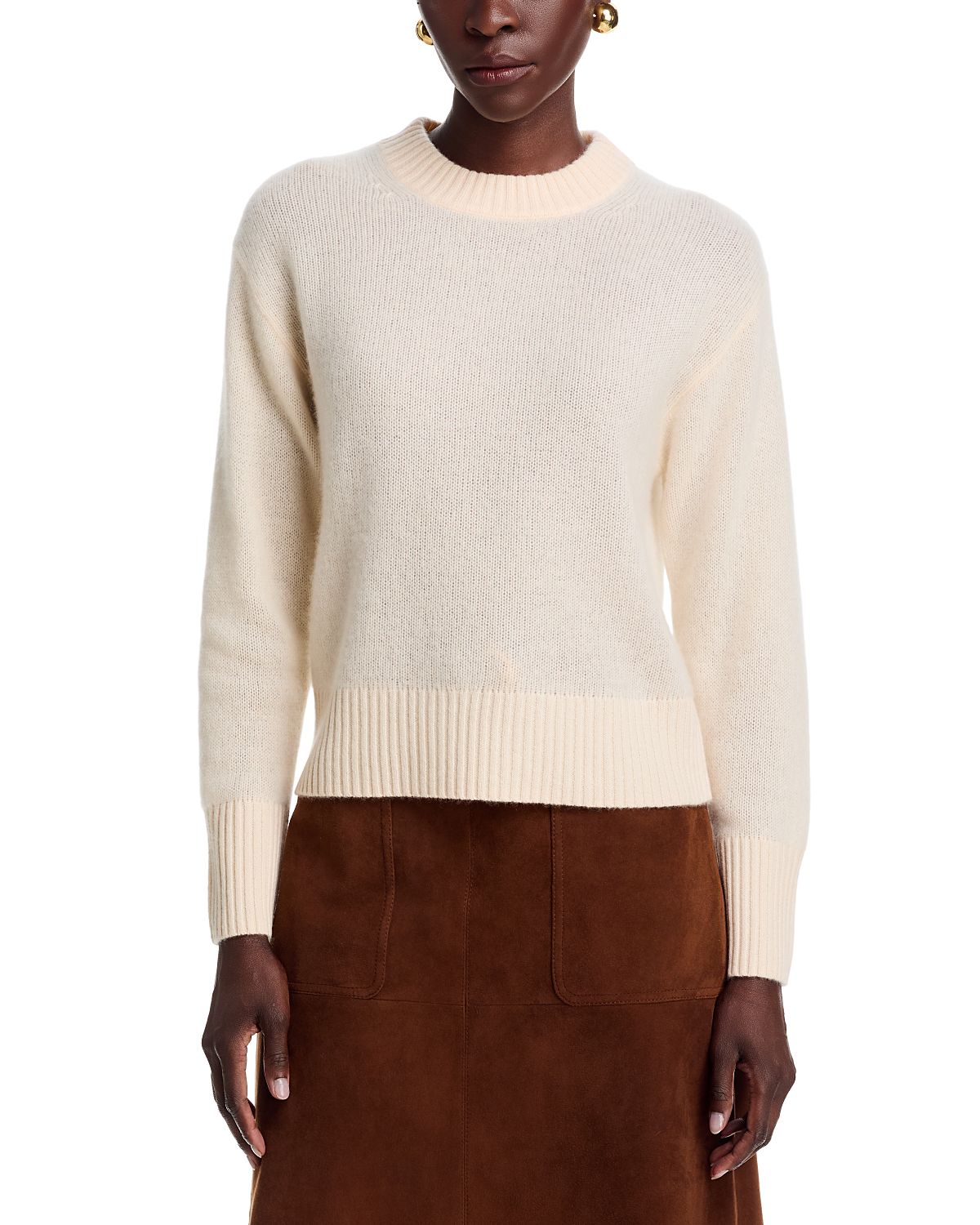 C by Bloomingdale's Cashmere Boxy Cashmere Crewneck Sweater - Exclusive