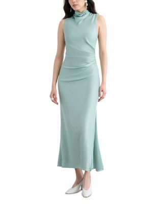 Koralie Draped Neck Dress