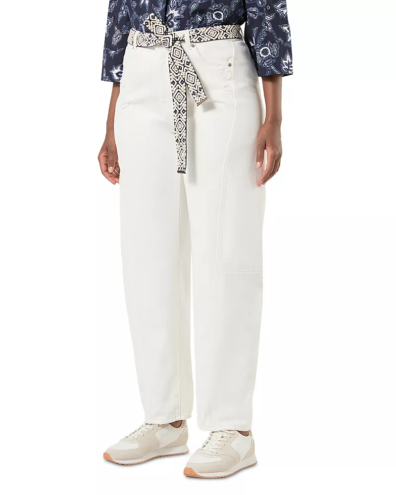 Marina Rinaldi Mrscarta Balloon Jeans in Silk