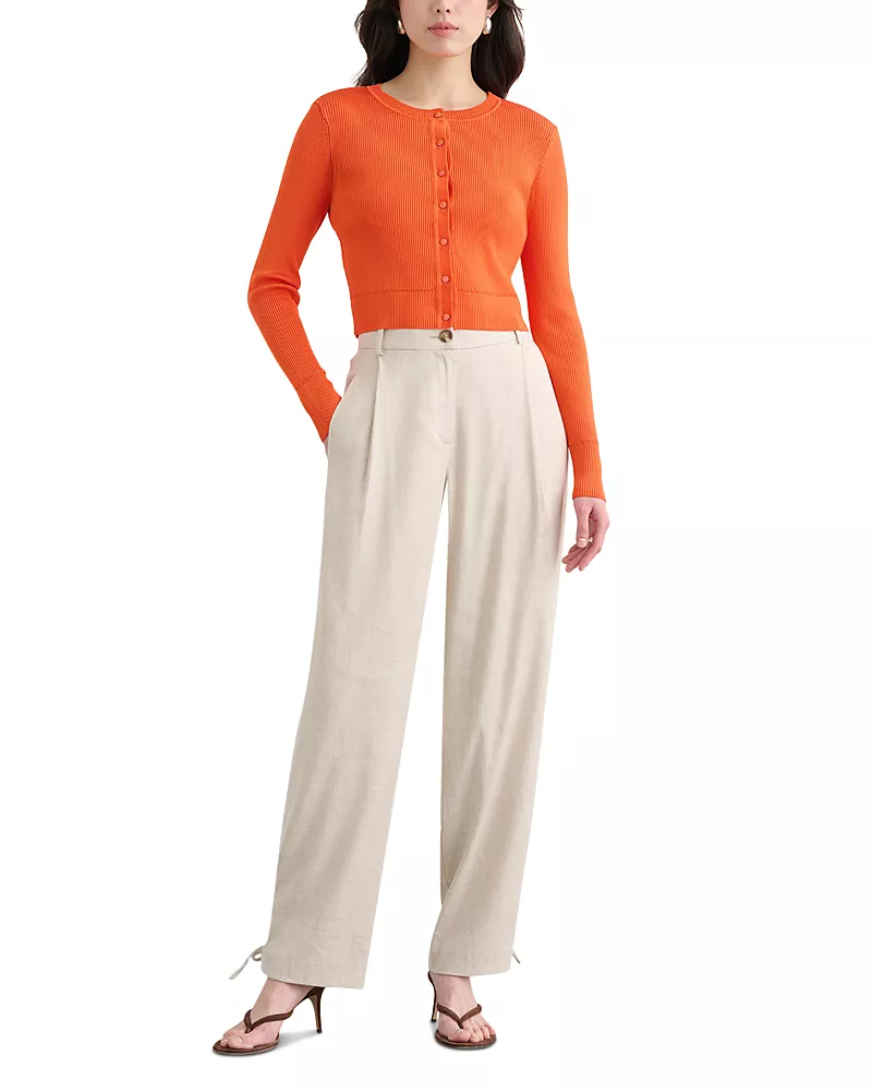 Toccin Zoe Crewneck Cardigan Sweater