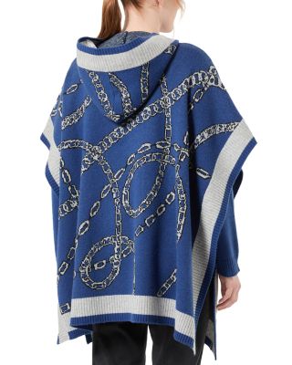 Marina Rinaldi Mrsquota Wool Cashmere Poncho | Bloomingdale's