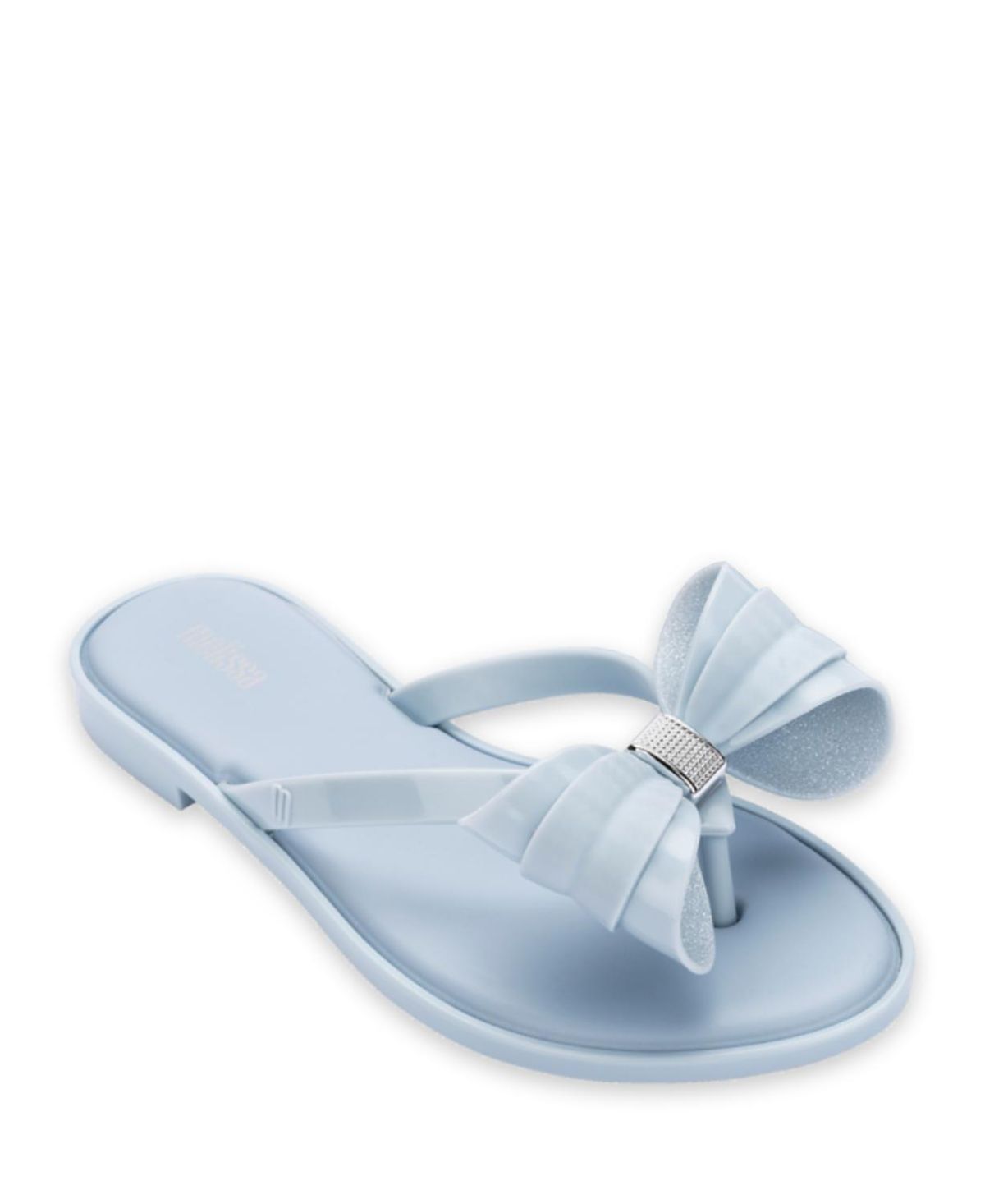 Melissa Women's Flip Flop Slim Bow Detail Thong Sandals
