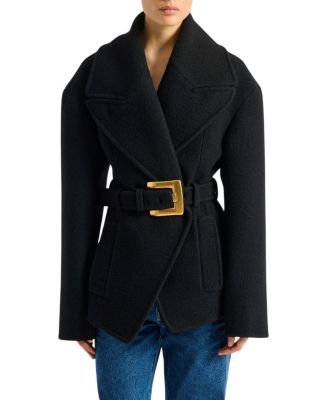 Belted Wool Pea Coat