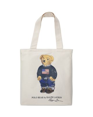 Unisex Polo Bear Tote Bag - Big Kid