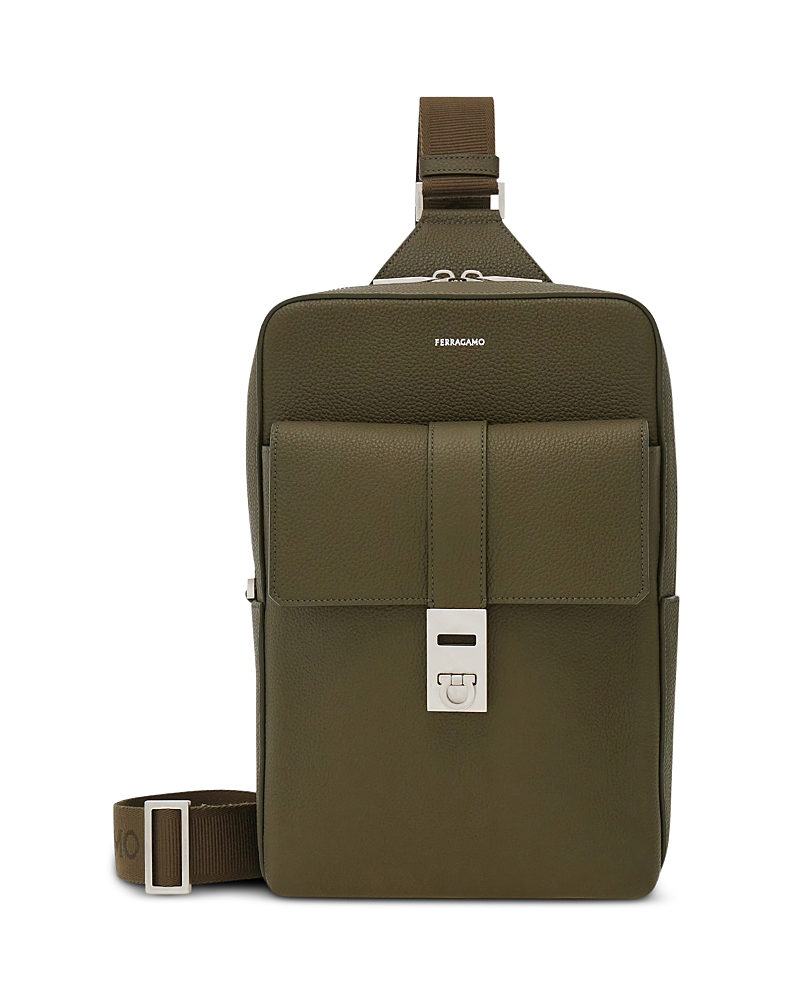 Ferragamo Men's Twins Crossbody Bag