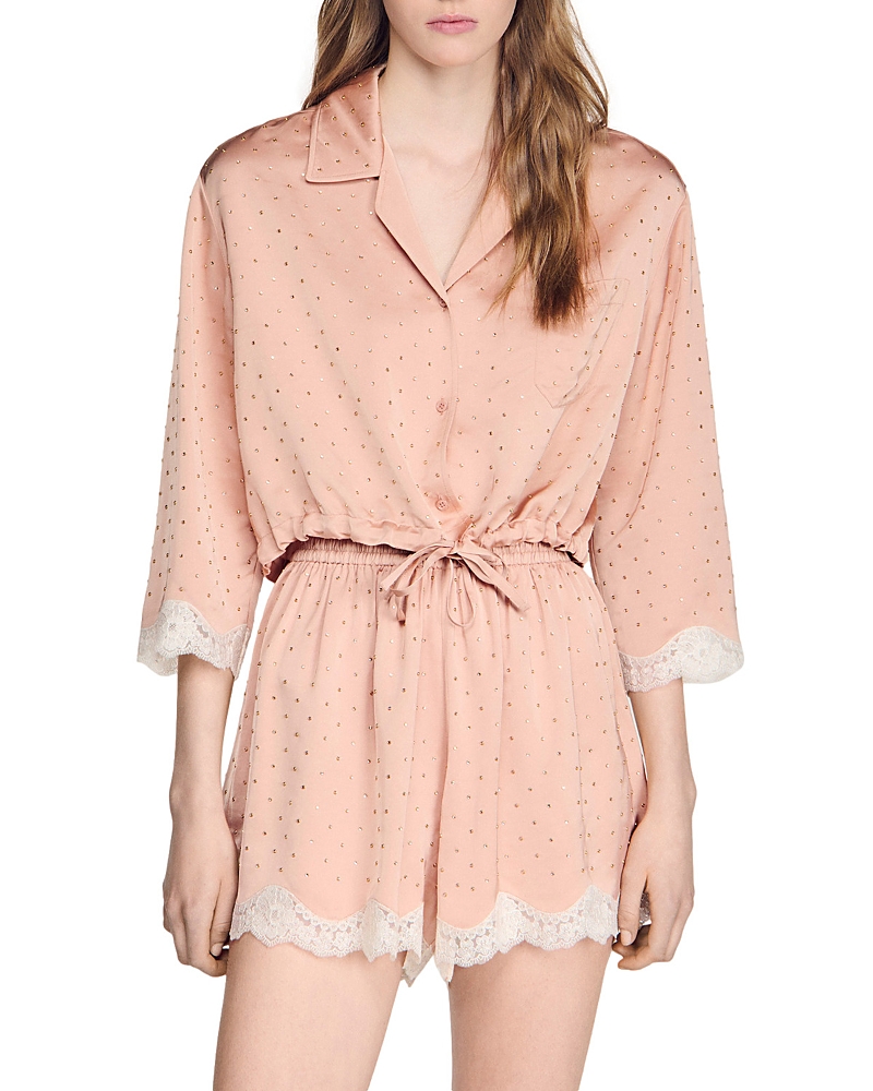 Sandro Embellished Shirt