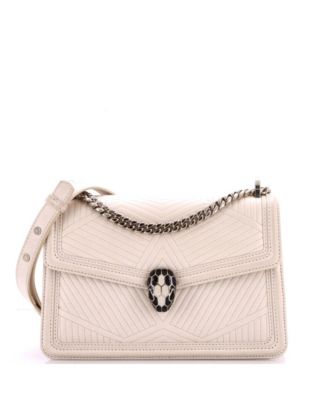  Small Serpenti Forever Shoulder Bag Quilted Leather