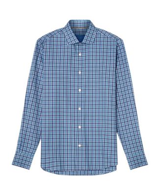 Reynolds Ultra Light Weight Brushed Multi Check Shirt