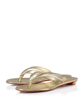 Christian Louboutin Women's Miss Z Thong Sandals | Bloomingdale's
