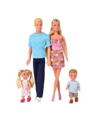  Steffi Love Family Box Of 4 Dolls, Ages 3+