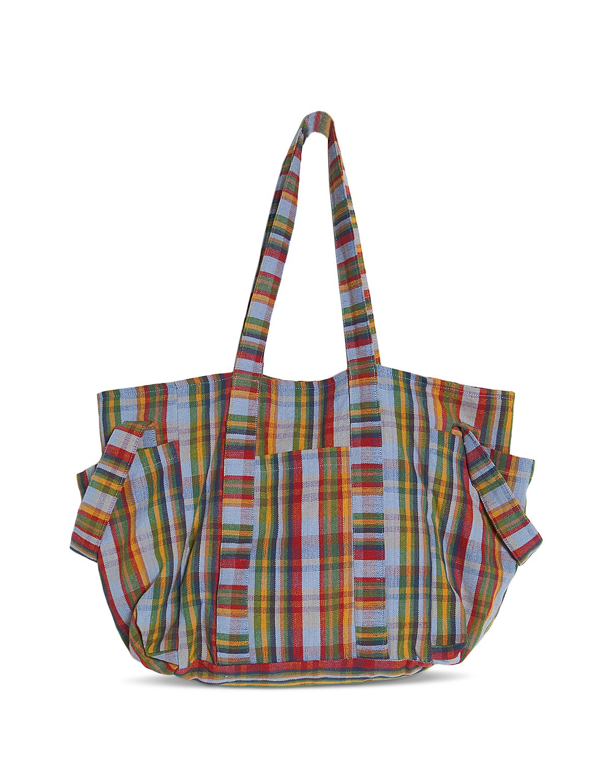 Free People Oksana Large Printed Cotton Tote Bag