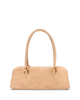 Devon Suede Shoulder Bag