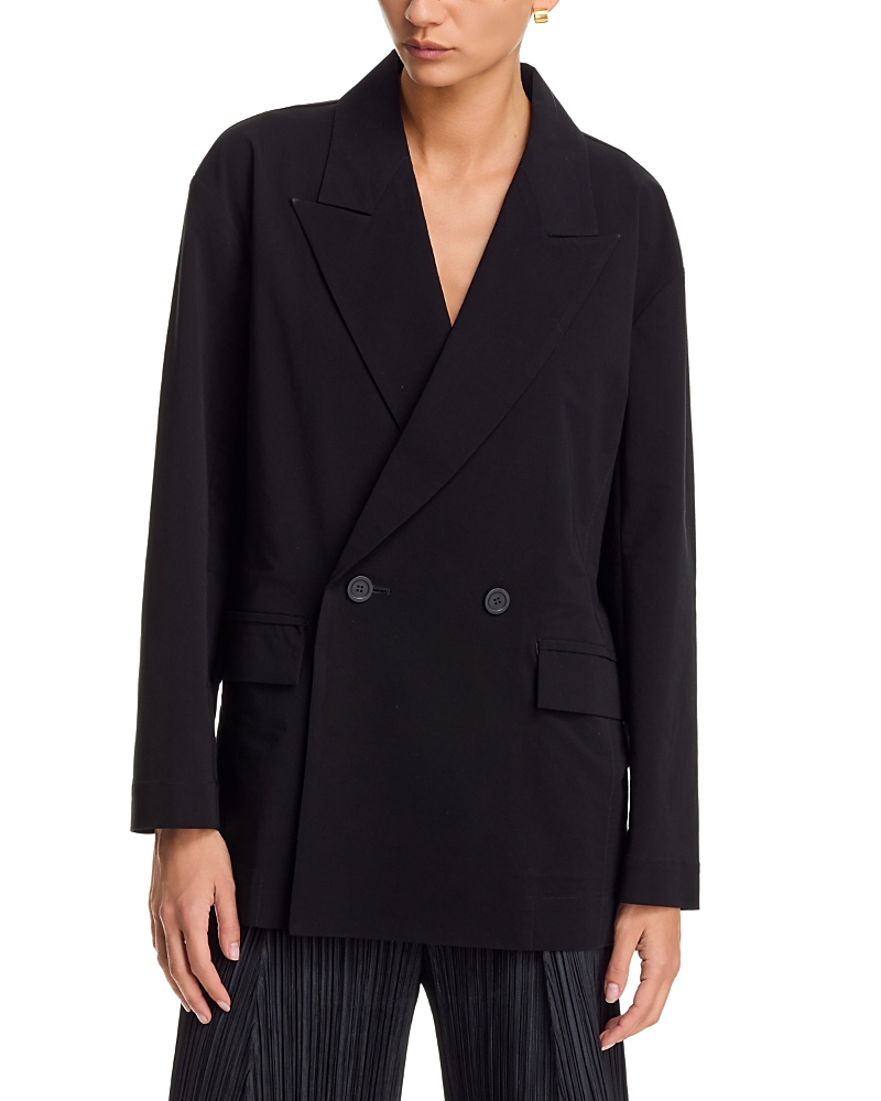 Pleats Please Issey Miyake Looped Jacket