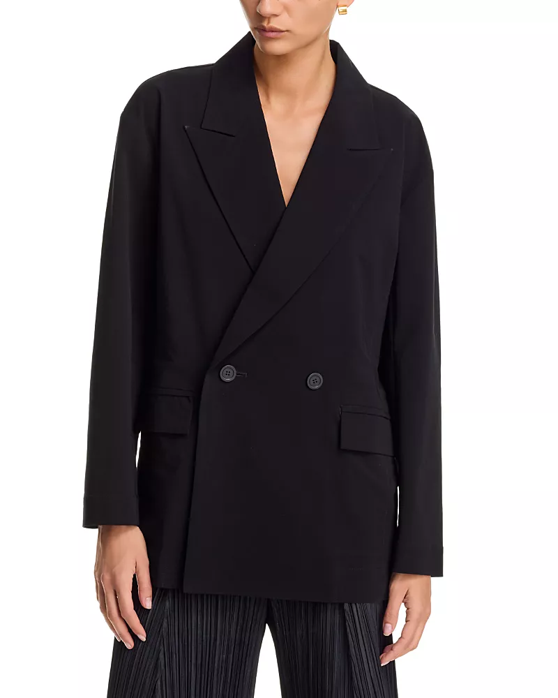 Pleats Please Issey Miyake Looped Jacket