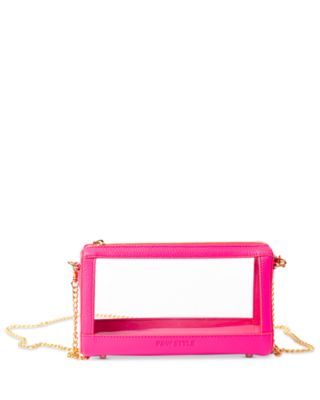 Violet Transparent Vanity Case