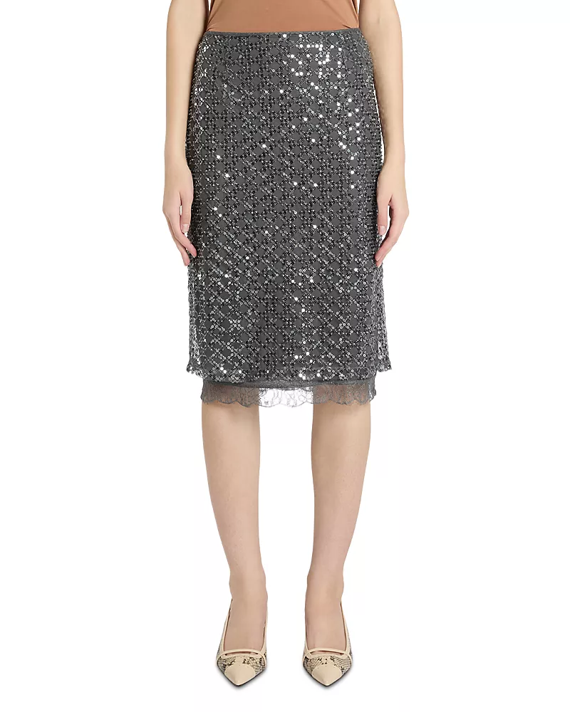 Marella Mlsagevole Sequinned Skirt