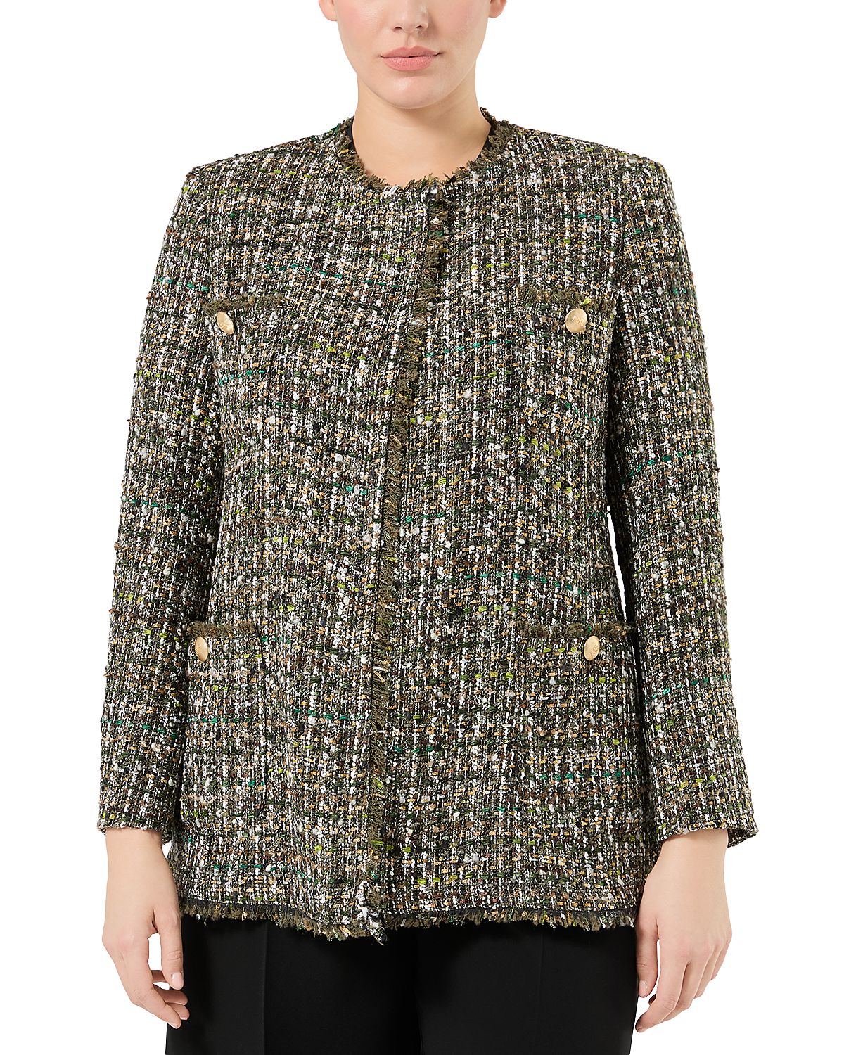 Marina Rinaldi Mrncardato Boucle Jacket