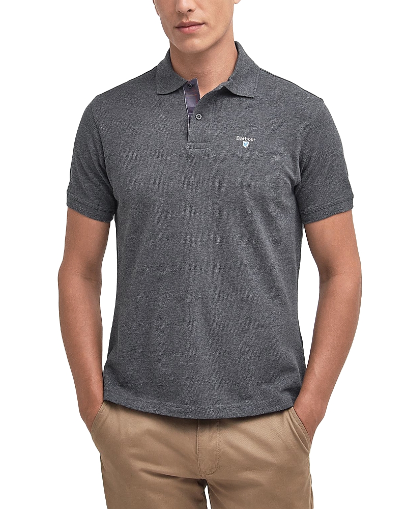 Barbour Tartan Pique Polo Shirt