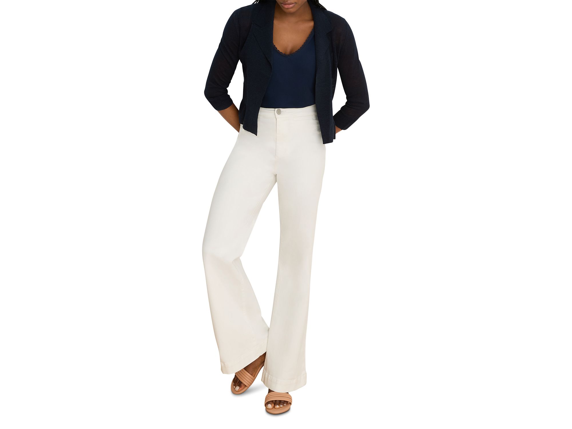 Featherknit Collared Sweater — Image 6