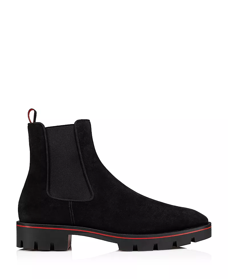 Christian Louboutin Men's Alpinosol Chelsea Booties