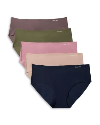 Calvin Klein Invisibles Hipster Briefs, Pack of 5