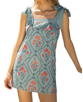  Hillary Tie Cover Up Dress