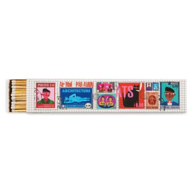 Long Postage Stamp Design Matches