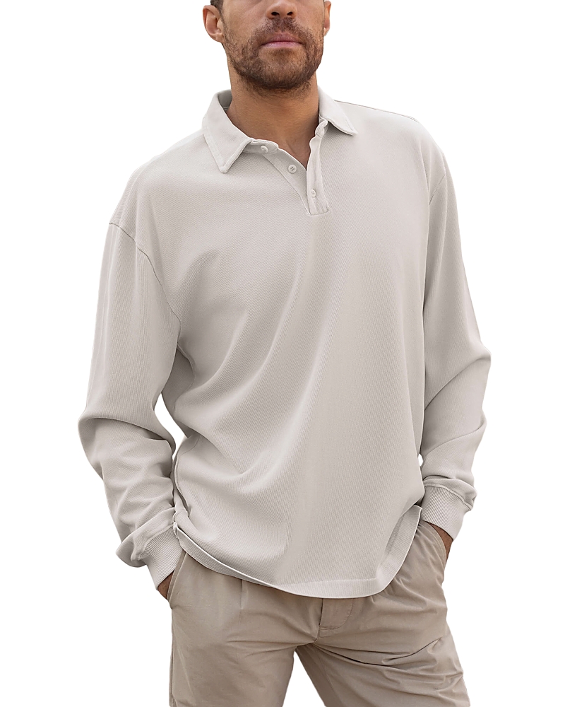 Alex Crane Caza Long Sleeve Polo Shirt