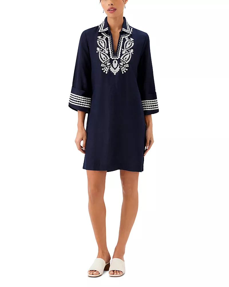 Karen Kane Embroidered Dress