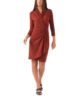 Faux Wrap Dress