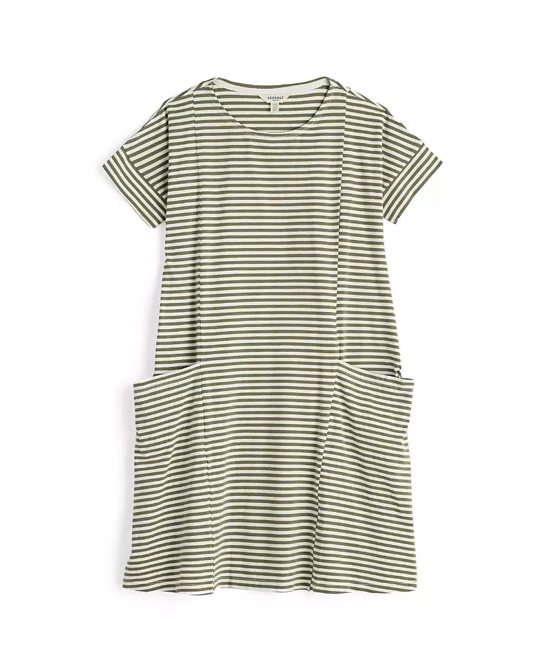 Seasalt Cornwall Mill Pool Short Sleeve Swing Dress