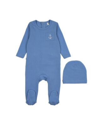 Boys' Stitched Graphic Footie & Hat Set - Baby