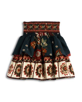 Girls' Smocked Waist Skirt, Big Kid - Exclusive