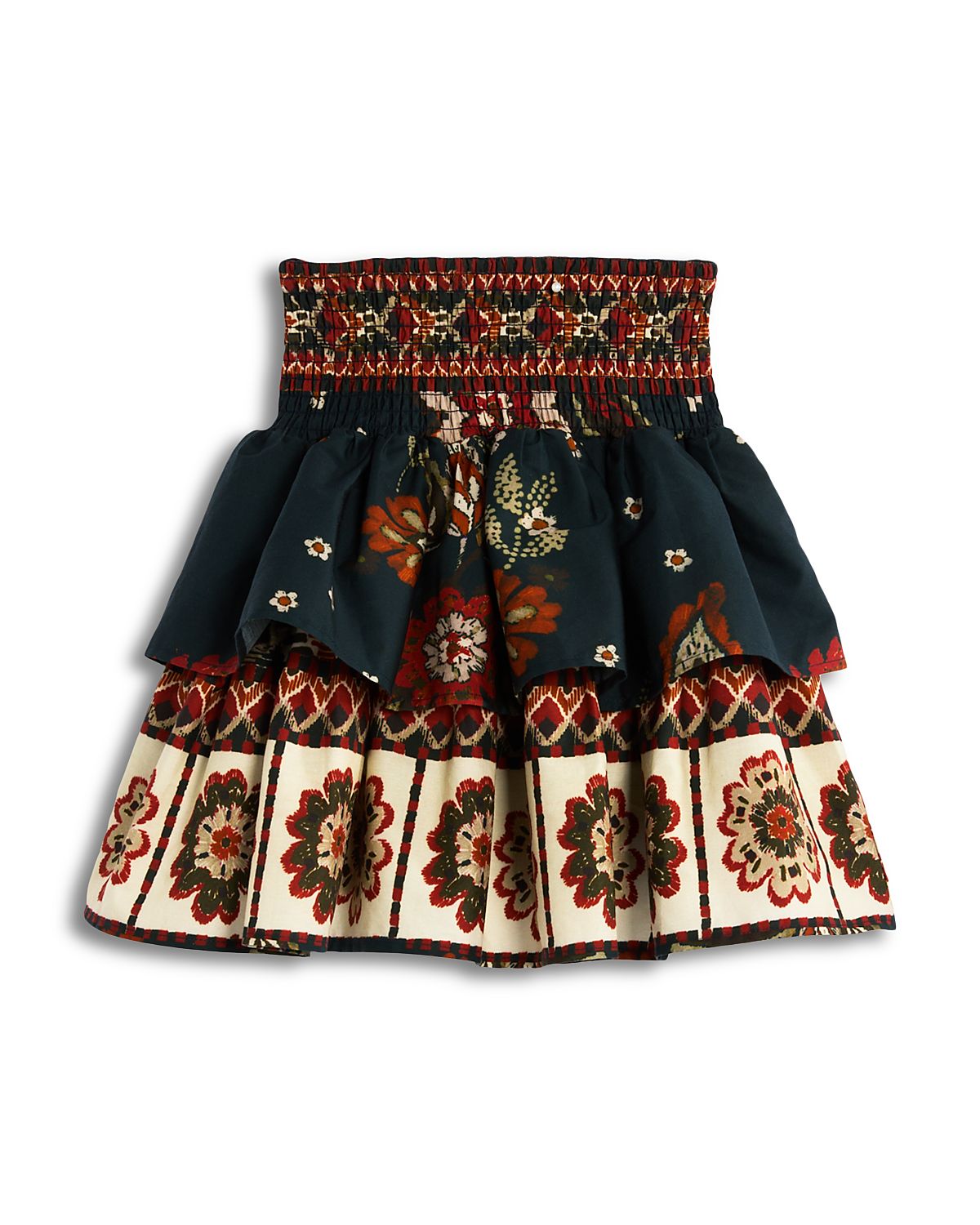 Aqua Girls' Smocked Waist Skirt, Big Kid - Exclusive