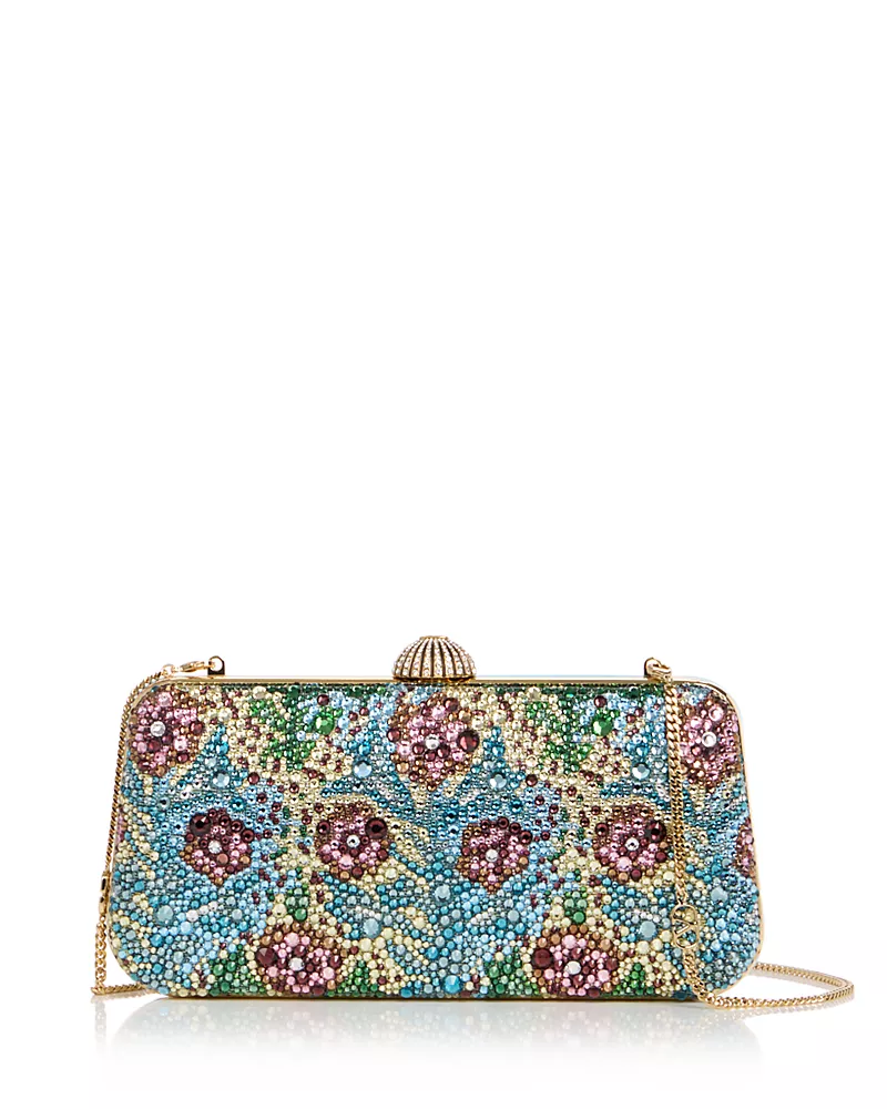 Valentino Garavani Embellished Minaudiere Clutch on Chain