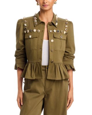 Delanie Mixed Buttons Jacket