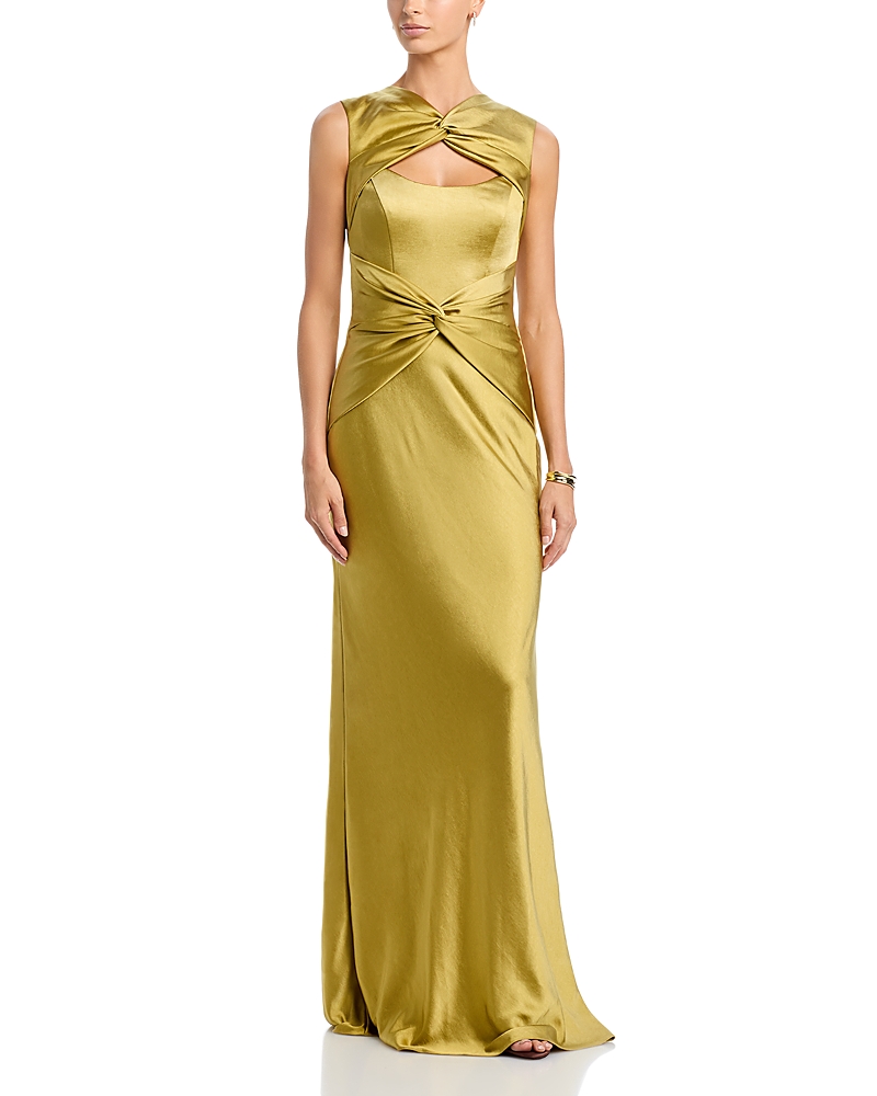Amsale Cutout Gown