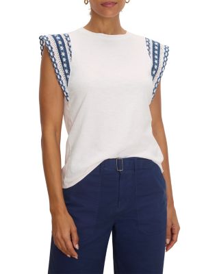 Knit Trim Top 