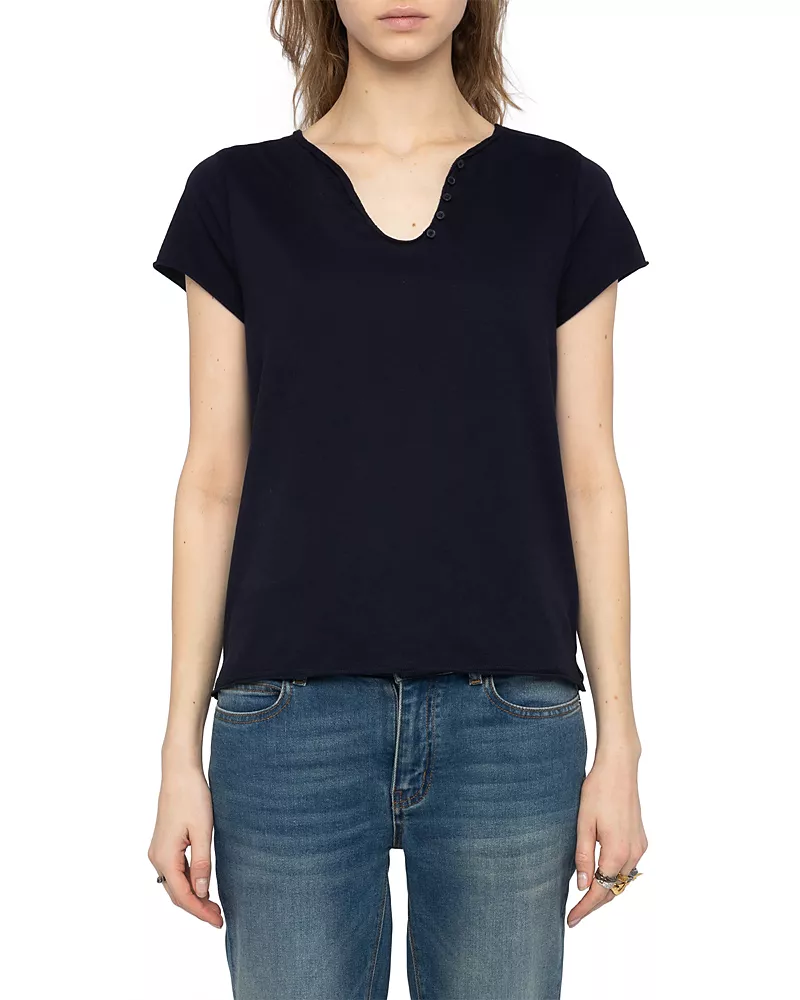 Zadig & Voltaire Fishnet Skull Top