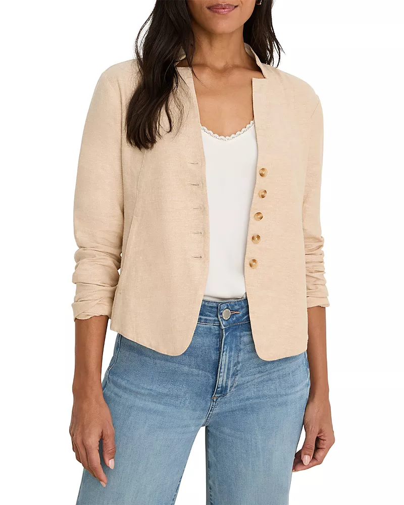 Nic+Zoe Seams to Be Linen Stretch Jacket