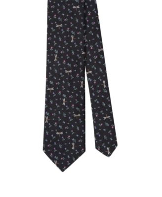 Robert Talbott Dragonfly Ditsy Floral Best of Class Necktie