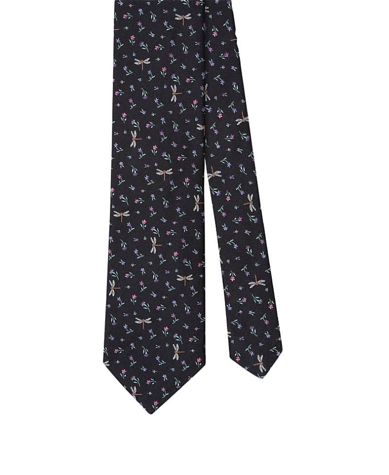 Robert Talbott Dragonfly Ditsy Floral Best of Class Necktie