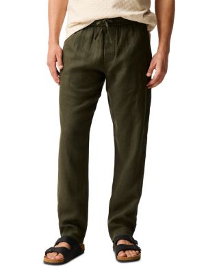 Regular Fit Linen Resort Pants