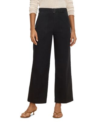 Nic+Zoe Highland Soft Stretch Wide Leg Belted Ankle Pants