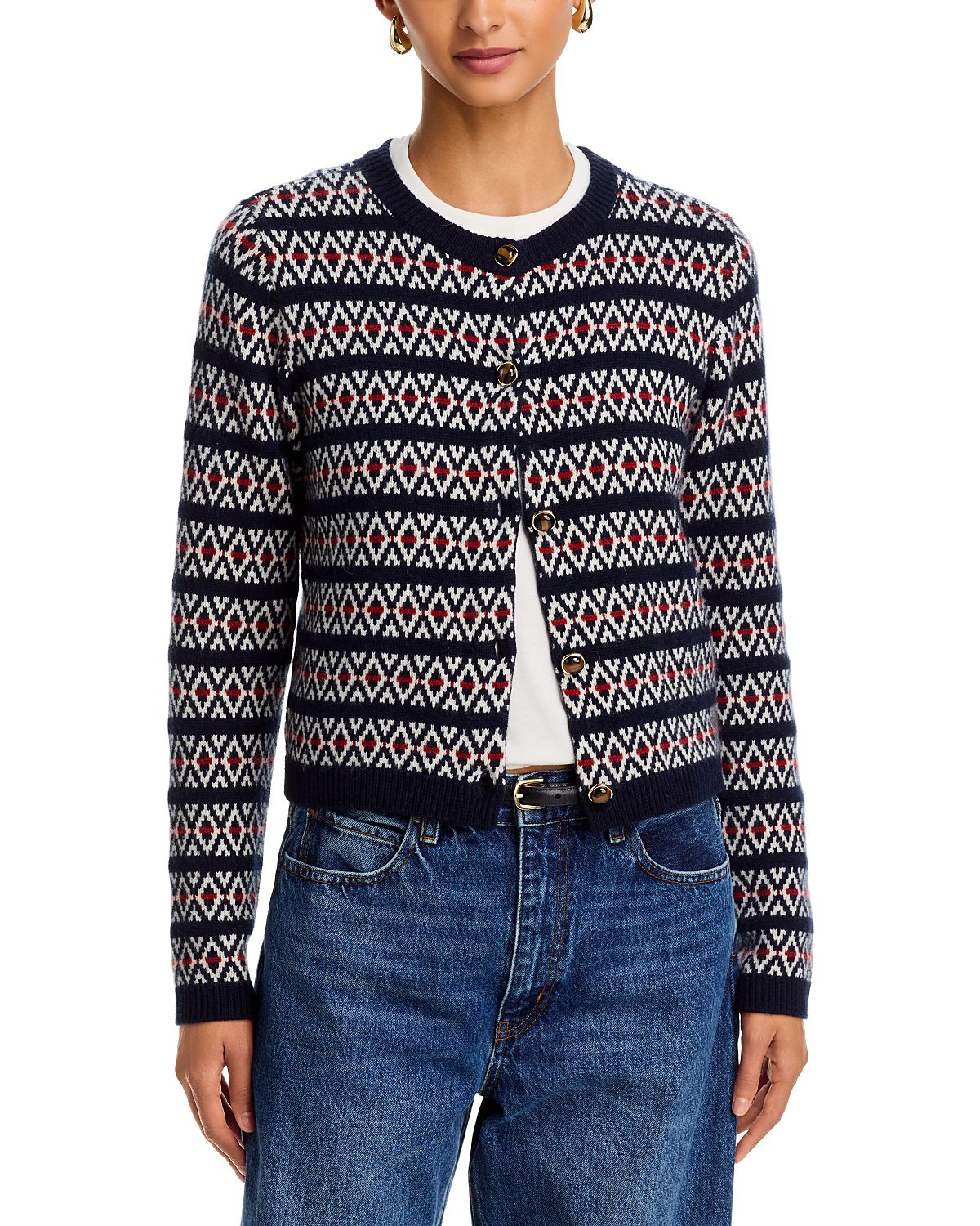 Frame The Wool & Cashmere Cardigan Sweater
